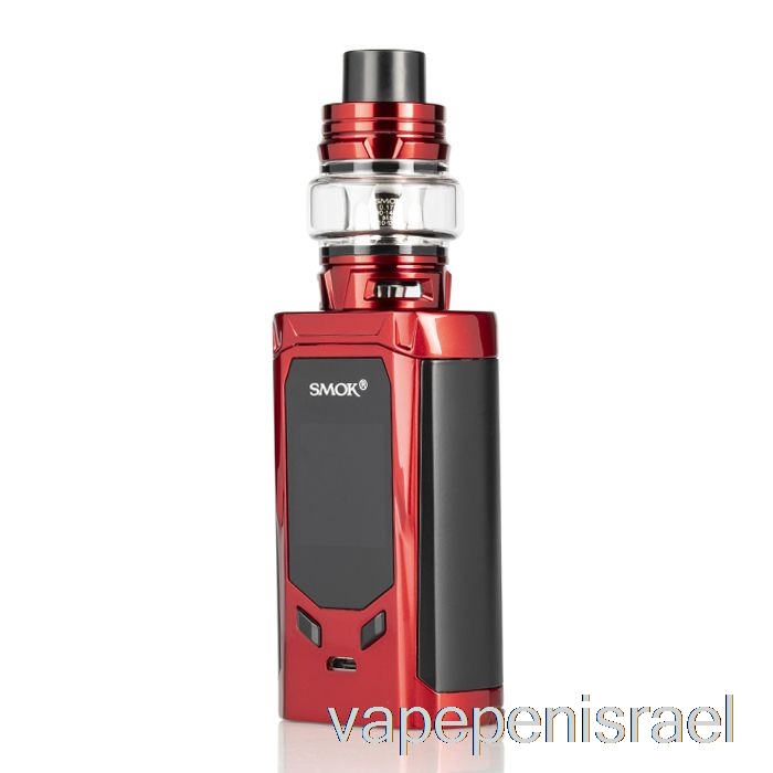 חד פעמי Vape Israel Smok R-kiss 200w & Tfv8 Baby V2 ערכת התחלה אדום